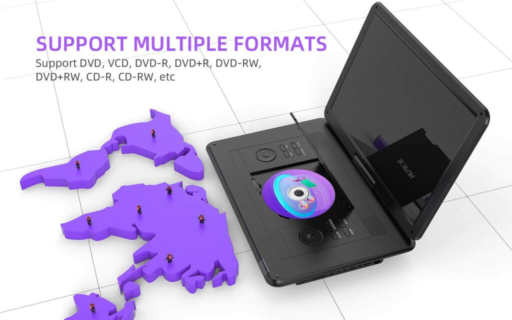 BOIFUN 17.5 Portable DVD Player Review