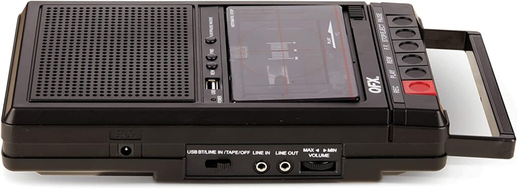 QFX RETRO-39 Portable Shoebox Tape Recorder Review