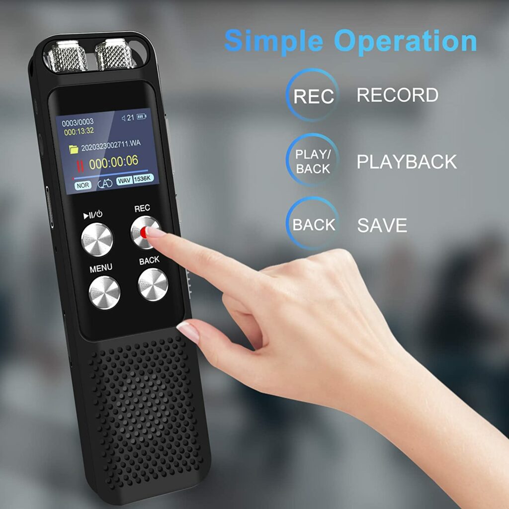 G 48GB Digital Voice Recorder Review
