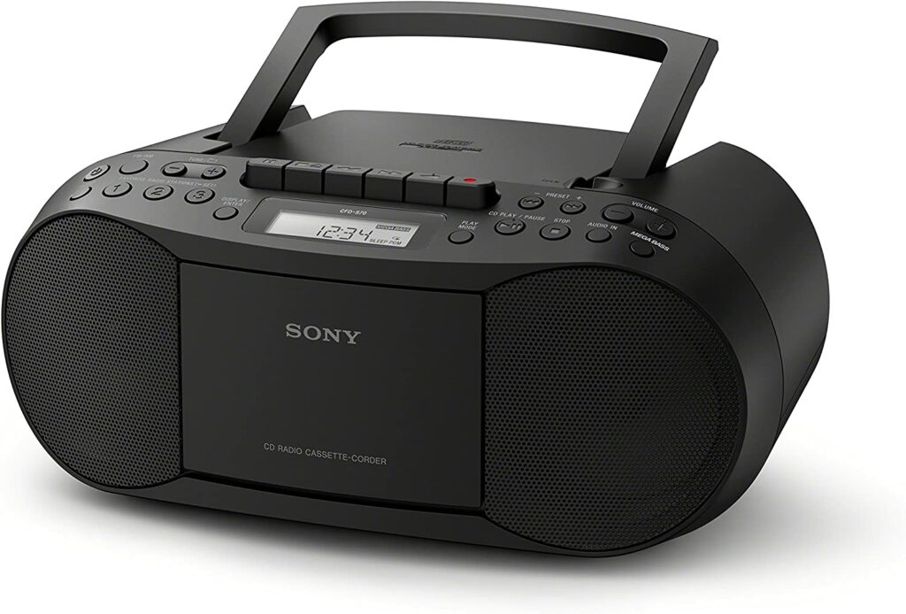 Sony Stereo CD/Cassette Boombox Review