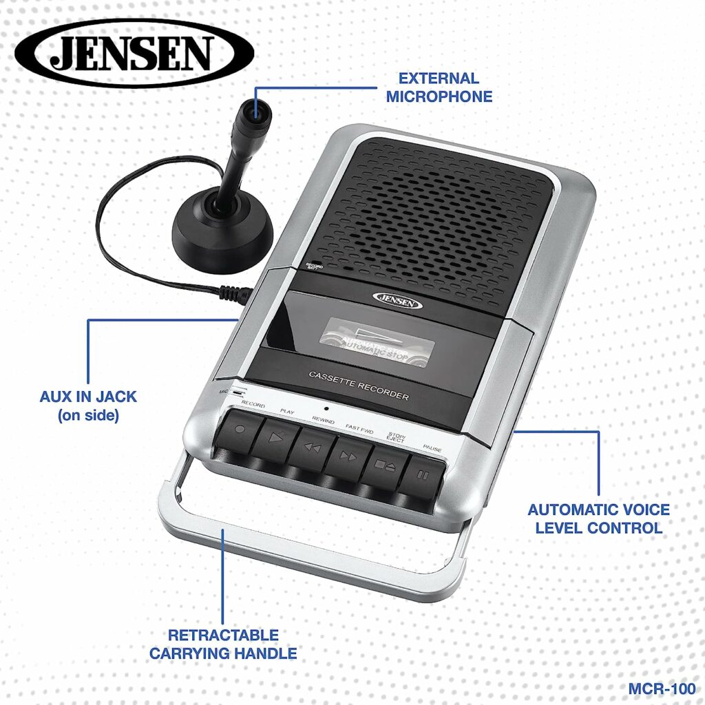 JENSEN Cassette Player/Recorder Review
