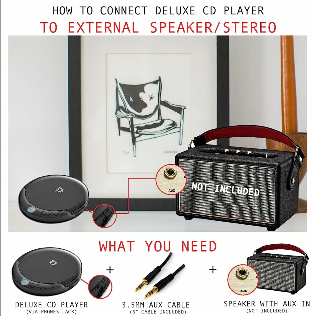 Deluxe Products CD Player Portable Review