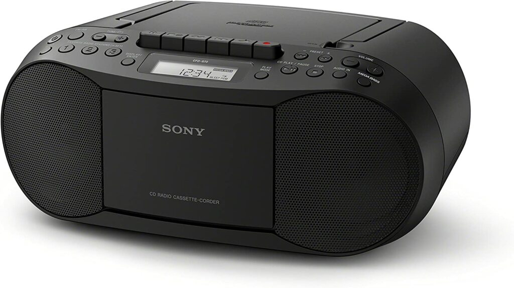 Sony Stereo CD/Cassette Boombox Review