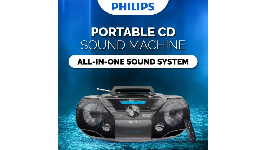 Philips Portable CD Player Boombox Review